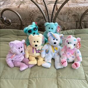 Vintage Ty Beanie Babies Happy Spring collection!